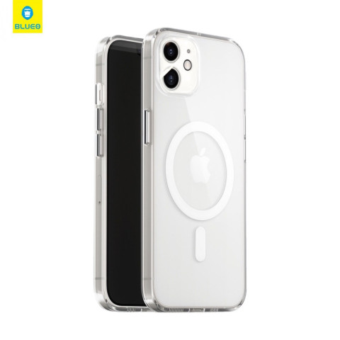 Чохол Blueo Crystal Drop PRO Resistance для iPhone 12 і 12 Pro with MagSafe Transparent
